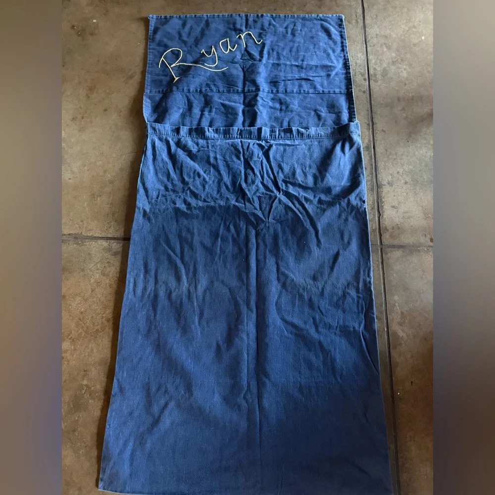 Vintage blue denim